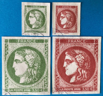 France 2020 : Cérès De Bordeaux 1870 N° 5450 à 5453 Oblitéré - Used Stamps