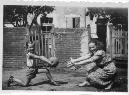 Photographie Photo Vintage Snapshot Balle - Sonstige & Ohne Zuordnung