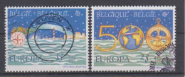 BELGIË - OPB - 1992 - Nr 2454/55 - Gest/Obl/Us - Usati