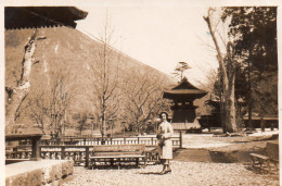 Photographie Photo Vintage Snapshot Chine China Pagode - Luoghi