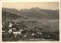 11644657 Chexbres Vue Generale Lac Leman Et Les Alpes Vaudoises Chexbres - Altri & Non Classificati