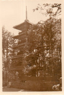 Photographie Photo Vintage Snapshot Chine China Pagode - Plaatsen