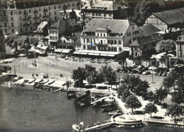 11644627 Ouchy Hotel D Angleterre Port Lac Leman Vue Aerienne Ouchy - Otros & Sin Clasificación