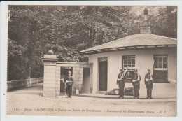 SAINT HELIER - JERSEY - ENTREE DU PALAIS DU GOUVERNEUR - St. Helier