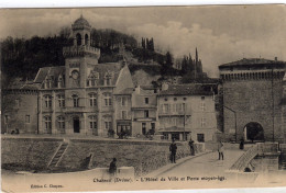 Chabeuil L'hotel De Ville Et Porte Moyen Age - Autres & Non Classés