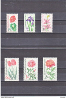 TCHECOSLOVAQUIE 1973 FLEURS Yvert 1993-1998, Michel 2147-2152 NEUF** MNH Cote 10 Euros - Unused Stamps