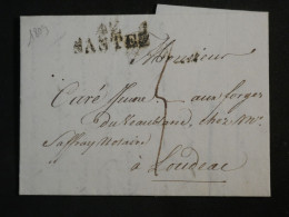 DO 7 FRANCE LETTRE  1809   NANTES A LOUDEAC  + AFF. INTERESSANT++ - 1801-1848: Precursori XIX