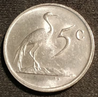 AFRIQUE DU SUD - 5 CENTS 1988 - SUID-AFRIKA - SOUTH AFRICA - KM 84 - ( South Africa ) - South Africa