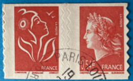 France 2007 : 40e Anniversaire De La Marianne De Cheffer La Paire N° P139 Oblitéré - Used Stamps