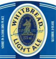 Oud Etiket Bier Light Ale - Brouwerij / Brasserie Whitbread - Bier