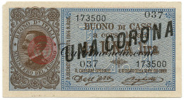 1 CORONA VENEZIA GIULIA E VENEZIA TRIDENTINA 1915 SUP- - Other & Unclassified