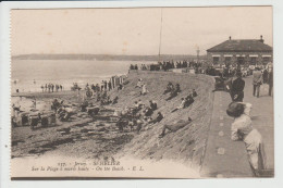 SAINT HELIER - JERSEY - SUR LA PLAGE A MAREE HAUTE - St. Helier