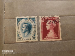 Monaco	Persons (F96) - Used Stamps