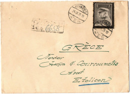 1, 4 POLAND, 1935, COVER TO GREECE - Brieven En Documenten