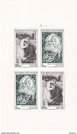 TCHECOSLOVAQUIE 1973 PEINTURES MAX SVABINSKI Yvert 2007-2008 FEUILLE, Michel 2162-2163 KB NEUF** MNH - Unused Stamps