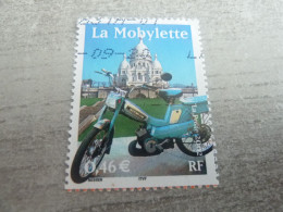 La Mobylette - Transports - 0.46 € - Yt 3472 - Multicolore - Oblitéré - Année 2002 - - Motorbikes