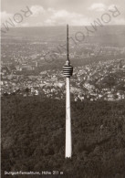 CARTOLINA  C11 STUTTGART,BADEN-WUERTTEMBERG,GERMANIA-STUTTGART-FERNSEHTURM HOHE M.211-NON VIAGGIATA - Stuttgart