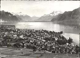 11644503 Vevey VD Vue Generale Lac Leman Et Dents Du Midi Vevey - Autres & Non Classés