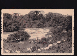 Congo-Belge - Chutes De La Tshopo - (Ph. De Goumoëns) - Postkaart - Belgian Congo