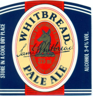 Oud Etiket Bier Pale Ale - Brouwerij / Brasserie Whitbread - Bière