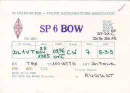 AK 210679 QSL - Poland - Warszawa - Radio Amateur