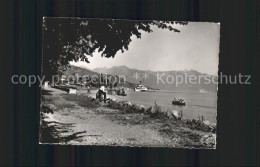 11644416 Lausanne VD Bord Du Lac Leman Et Les Alpes Vapeur Lausanne - Autres & Non Classés