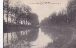 BRIENON                 LE CANAL DE BOURGOGNE. VUE PRISE DU MOULIN NEUF - Brienon Sur Armancon