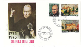 Vatican - Lettre FDC De 1975 - Oblit Poste Vaticane - - Brieven En Documenten