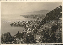 11644337 Montreux VD Panorama Lac Leman Montreux - Andere & Zonder Classificatie