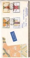 Hong Kong - Lettre De 1986 - Oblit Hong Kong - Exp Vers Alsleben - Costumes - - Cartas & Documentos