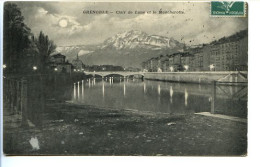 CPA 9 X 14 Isère GRENOBLE Clair De Lune Et Le Moucherotte - Grenoble