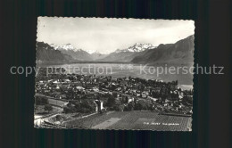 11644302 Vevey VD Vue Generale Lac Leman Et Les Alpes Vevey - Other & Unclassified