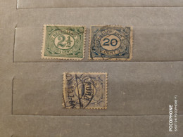 Nederland	1, 2 20 Cents (F96) - Used Stamps