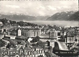 11644293 Lausanne VD Panorama Lac Leman Et Les Alpes Lausanne - Otros & Sin Clasificación