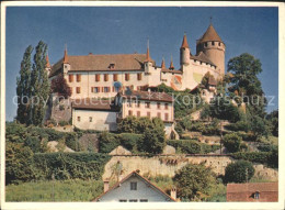 11644285 Lucens Schloss Schweizer Wandkalender 1954 Lucens - Sonstige & Ohne Zuordnung