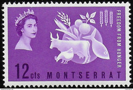 1963 Montserrat Freedom From Hunger 1v. MNH SG N. 153 - Altri & Non Classificati