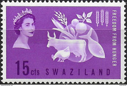 1963 Swaziland Freedom From Hunger 1v. MNH SG N. 106 - Other & Unclassified