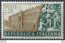1952 Italia Vanvitelli MNH Sassone N. 683 - 1946-60: Nieuw/plakker