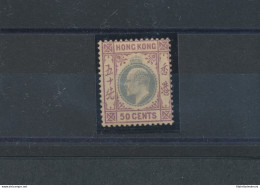 1903 HONG KONG - SG 71 - Dull Green And Magenta , MLH* - Other & Unclassified