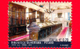 ITALIA - Usato - 2014 - Eccellenze Del Sapere - Biblioteca Oliveriana In Pesaro - 0.70 - 2011-20: Used