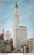 Au470 Cartolina New York City Woolwart Buildong - Andere & Zonder Classificatie