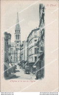 Au486 Cartolina St Cloud L'eglise Et La Rue De L'eglise - Other & Unclassified