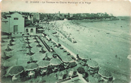 FRANCE - Dinard - La Terrasse Du Casino Municipal Et La Plage - Carte Postale Ancienne - Dinard