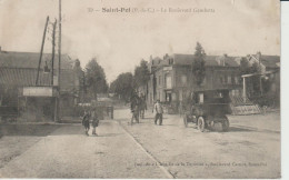 2419-238   SAINT POL Boulevard Gambetta Voiture + Gendarmes à Cheval Dep 62   Vente Retirée Le 25-05 - Police - Gendarmerie