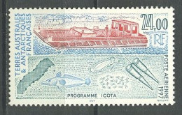 TAAF PA  N° 144 ** Neuf  MNH Superbe C 11,20 € Programme ICOTA - Bateaux Boats Ships Barge Et Filets - Poste Aérienne