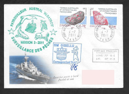 2 04	393	-	Pat. Albatros - Port Aux Français4/07/2011 - Poste Navale