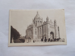 LA BASILIQUE DE  LISIEUX   ( 14 Calvados )  ETAT ACTUEL DES TRAVAUX 1939 - Lisieux