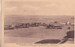 AEROPORT DU BOURGET   BLANC MESNIL  ROUTE DE FLANDRES            AVIONS AIR FRANCE - Aerodrome