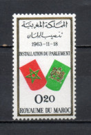 MAROC N°  468    NEUF SANS CHARNIERE  COTE 0.80€     PARLEMENT - Maroc (1956-...)