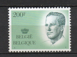 - BELGIQUE N° 2240 Neuf ** MNH - 200 F. Roi Baudouin 1er 1986 - Cote 30,00 € - - Nuovi